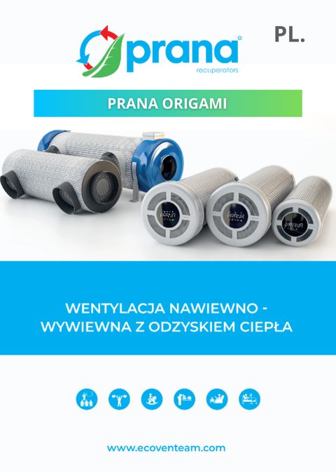 Okładka katalogu PRANA Origami