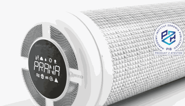 Rekuperator ścienny PRANA Origami 150 Standard